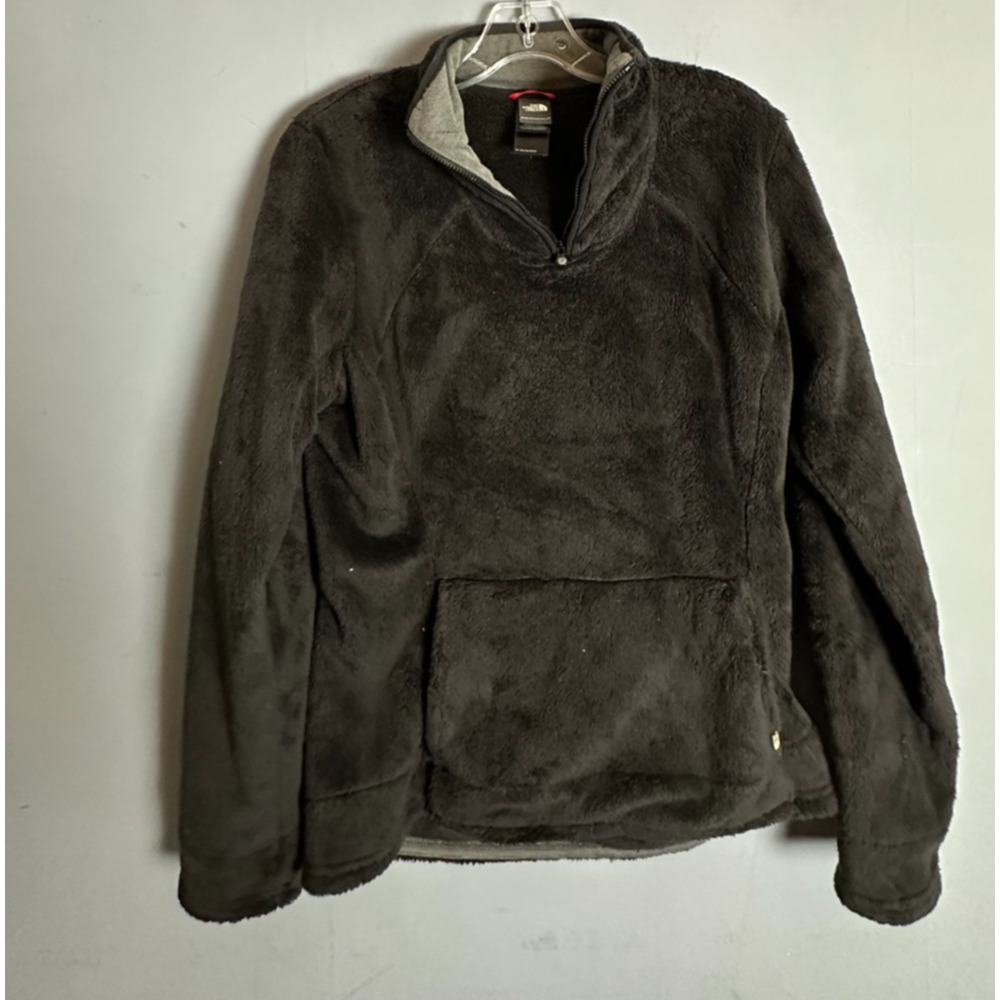 The North Face Womens Sweater Fleece Jacket Black Size Med 134